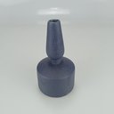 Ver imagem 6 de Vaso Galact Decorativo Cachepô Enfeite 18x10x10cm Cerâmica Azul
