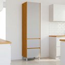 Ver imagem 5 de Armário de Cozinha Paneleiro 2 Portas 1 Gaveta 100% Mdf Lais