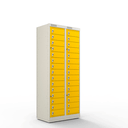 Ver imagem 1 de Armário de Aço Distribuidor 30 Portas - Nk 2415 Nilko Armários Amarelo Cadeado Padrão