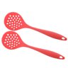 Kit 2 Escumadeira Silicone Utensílios 28cm - 1
