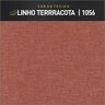 Conjunto - 2 Puffs Banqueta Thor Luxo Castellar Móbile Linho Terracota - 2