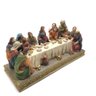 Imagem Santa Ceia Jesus e os Doze Apóstolos Resina 26 Cm - 1