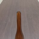 Ver imagem 5 de Vaso Garrafa Decorativo de Vidro Âmbar 41x8x8cm Enfeite Sala Mesa Estante Flores