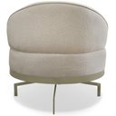 Ver imagem 7 de Poltrona Giratoria Glamour 704 Organica Linho Boucle 3301 Ezz 3301