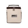Bolsa Térmica 2 Potes - Marfim com Marrom Style Model - Padrão: Único - 1