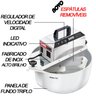 Misturador Elétrico 10 litros Bivolt 50/60 HZ PA10 Saro Inox - 2