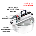 Ver imagem 2 de Misturador elétrico 21 litros Bivolt 50/60 HZ PA21 Saro Inox