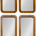 Ver imagem 5 de Kit 4 Espelhos Decorativos 65x25cm Retangular Poli