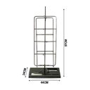 Ver imagem 3 de Kit 2 Grelhas de Chão Profissional para Costela e Porco 360º Giro 25kg