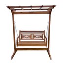 Ver imagem 1 de Banco Balanço com Pergolado Madeira Peroba Rosa Sudeste Rústico