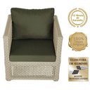 Ver imagem 3 de Mesa e 4 Poltronas Madri Corda Náutica Estofado 13 Trama Rami
