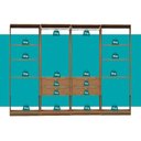 Ver imagem 6 de Closet Modulado 4 Gavetas Alasca Freijó Carraro