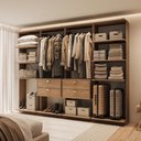 Ver imagem 1 de Closet Modulado 4 Gavetas Alasca Freijó Carraro