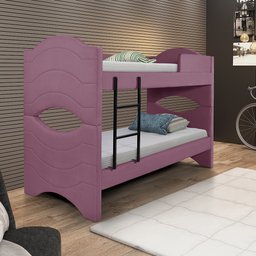 Beliche Multifuncional Star Madeira com Revestimento Tecido Uva Vira Sofá Cama e Cama Solteiro Luxo - 1