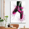 Quadro Decorativo Bailarina Borda Infinita em Canva 40 x 60cm 4/QUADROS LEÃO - 2