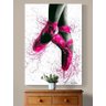 Quadro Decorativo Bailarina Borda Infinita em Canva 40 x 60cm 4/QUADROS LEÃO - 4