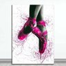 Quadro Decorativo Bailarina Borda Infinita em Canva 40 x 60cm 4/QUADROS LEÃO - 1