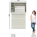 Ver imagem 2 de Ponte Solteiro Modulado 02 Portas Seletto Henn