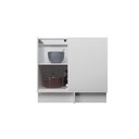 Ver imagem 3 de Balcão de Cozinha Évora Ph 3121 Canto Reto C/ 1 Porta S/ Tampo 92,5cm Branco - Herval