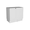Ver imagem 1 de Balcão de Cozinha Évora Ph 3121 Canto Reto C/ 1 Porta S/ Tampo 92,5cm Branco - Herval