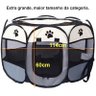 Cercado Extra Grande Tecido Cão Gato Pet Casa Portátil Cinza - 6