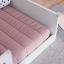 Ver imagem 5 de Cama Montessoriana Solteiro Affetto Branco - Completa Móveis