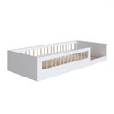 Ver imagem 3 de Cama Montessoriana Solteiro Affetto Branco - Completa Móveis
