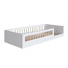 Cama Montessoriana Solteiro Affetto Branco - Completa Móveis - 2