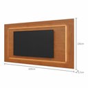 Ver imagem 3 de Painel para TV Atenas com LED até 65 pol. 220 cm Naturalle - Mavaular