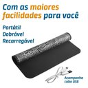 Ver imagem 2 de Massageador Tapete Pulso Elétrico Pés Ems Usb Recarregavel