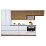 Cozinha Completa Modulada 6 Peças 7 Portas 7 Gavetas com Rodapé Norten - 2