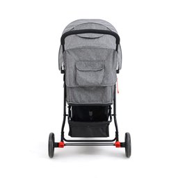 Travel System Voyage Duo Pro Carrinho de Bebê Delta 0 a 15 Kg com Bebê Conforto Beta Cinza Mescla - 4