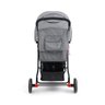 Travel System Voyage Duo Pro Carrinho de Bebê Delta 0 a 15 Kg com Bebê Conforto Beta Cinza Mescla - 4