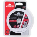 Ver imagem 2 de Disco Corte Diamantado para Metais Aço Aluminio Cobre Worker:branco/230mm