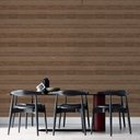 Ver imagem 1 de Papel de Parede Madeira Horizontal Marrom Suave Gh Papel de Parede 3,0m