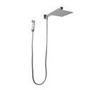 Ver imagem 2 de Ducha Inox 20x20 Cm com Chuveirinho de Mão em Abs C/ Trava