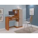 Ver imagem 2 de Mesa de Estudo Aroeira com Armário e Uma Porta com Chave:cinamomo/off