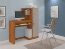 Ver imagem 2 de Mesa de Estudo Aroeira com Armário e Uma Porta com Chave:cinamomo/off