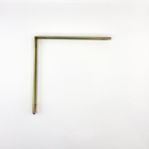 Suporte (cantoneira) P/ Móveis 6" Kit C/ 12 Pcs - Dourado