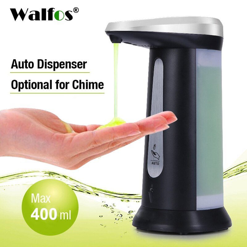 Dispensador Sabonete Líquido WALFOS, Dispensador Automático 400ml, Sem Toque Com Sensor Inteligente - 3