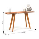 Ver imagem 3 de Aparador Gael Retrô Vintage MDF MDP 137cm Off White Nature Th Shop