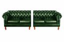 Ver imagem 4 de Kit Sofá Dom Pedro Chesterfield Modulado 4 Lugares + 2 Poltronas Decoração Sara Recepção - Couríssim