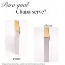Ver imagem 7 de Kit 5 Puxadores Drop 20cm Alumínio Sobrepor para Móveis e Gavetas Ouro
