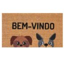 Ver imagem 1 de Capacho Retangular Fibra de Coco Cachorro 33x60 Bella Casa