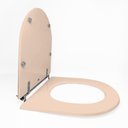 Ver imagem 2 de Assento Sanitário Poliéster para Louça Calypso (incepa) Aço (reb. Oculto) Coral