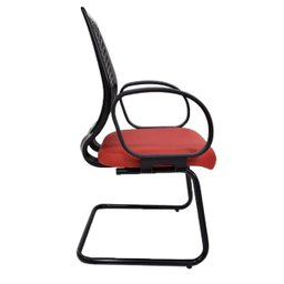 Cadeira para Escritório e Home Office Linha Ricci Vermelho - 2 Cadeira para Escritório e Home Office Linha Ricci Vermelho - 2