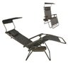Cadeira Espreguiçadeira Reclinavel Verao Praia Piscina Sol Lazer Gravidade Zero Dobravel Varanda Jar - 1