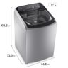 Máquina de Lavar Electrolux 17kg Perfect Care Leh17 com Água Quente/vapor Prata 220v - 3