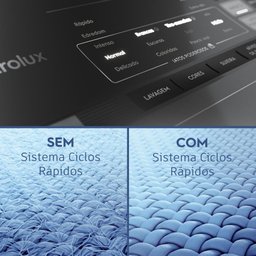 Máquina de Lavar Electrolux 17kg Perfect Care Leh17 com Água Quente/vapor Prata 220v - 5 Máquina de Lavar Electrolux 17kg Perfect Care Leh17 com Água Quente/vapor Prata 220v - 5