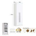 Ver imagem 6 de Módulo Guarda-Roupa 80cm com 2 Portas e Gavetas Integrato